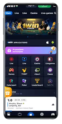 Aplikasi 1win untuk Android